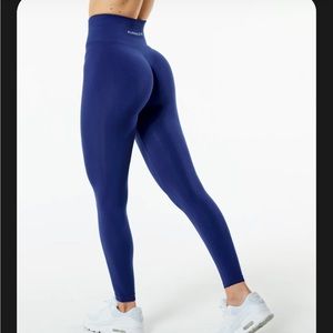 Navy alphalete amplify legging
